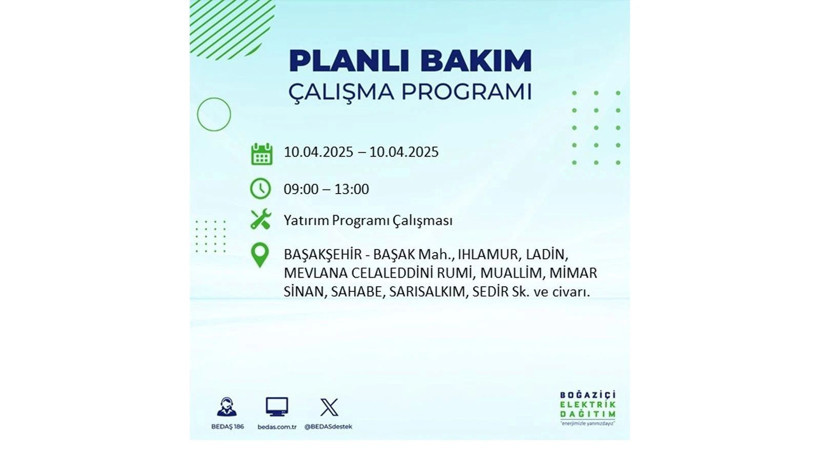 Elektrik kesintisi 8 saat sürecek: 10 Nisan elektrik kesintileri - Resim: 15
