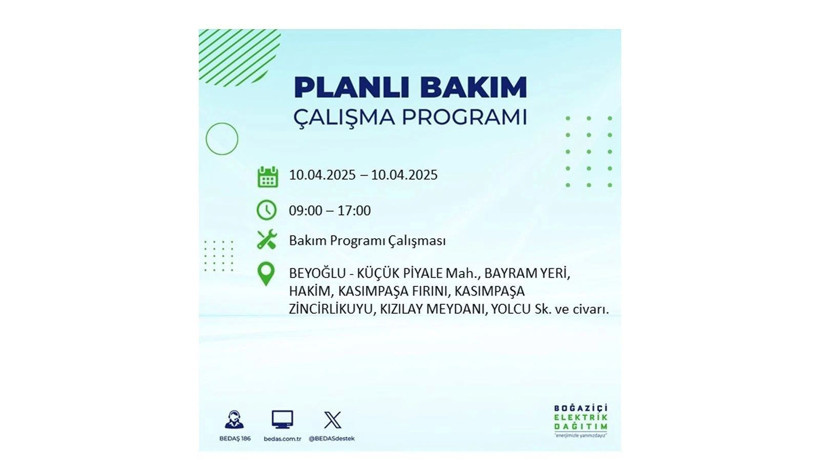 Elektrik kesintisi 8 saat sürecek: 10 Nisan elektrik kesintileri - Resim: 21