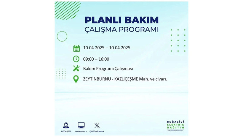 Elektrik kesintisi 8 saat sürecek: 10 Nisan elektrik kesintileri - Resim: 66
