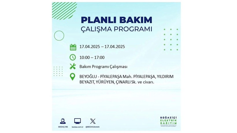 Neredeyse her ilçede kesinti olacak: 17 Nisan elektrik kesintileri - Resim: 24
