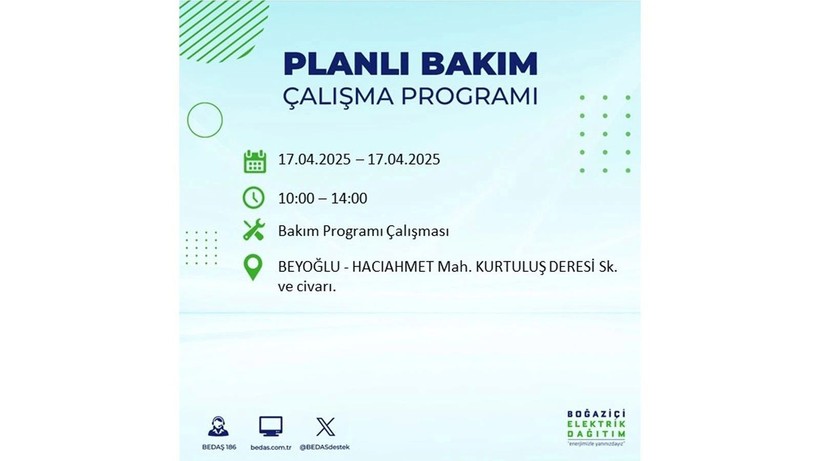 Neredeyse her ilçede kesinti olacak: 17 Nisan elektrik kesintileri - Resim: 23