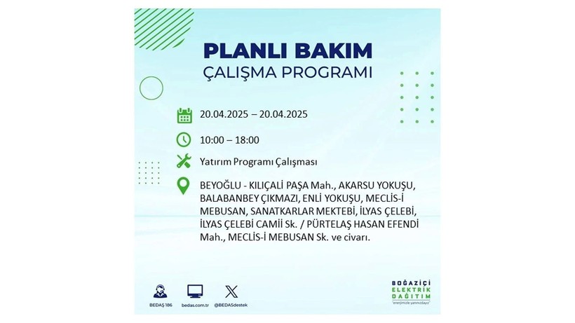 Elektrik kesintisi 8 saat sürecek: 20 Nisan elektrik kesintileri - Resim: 7