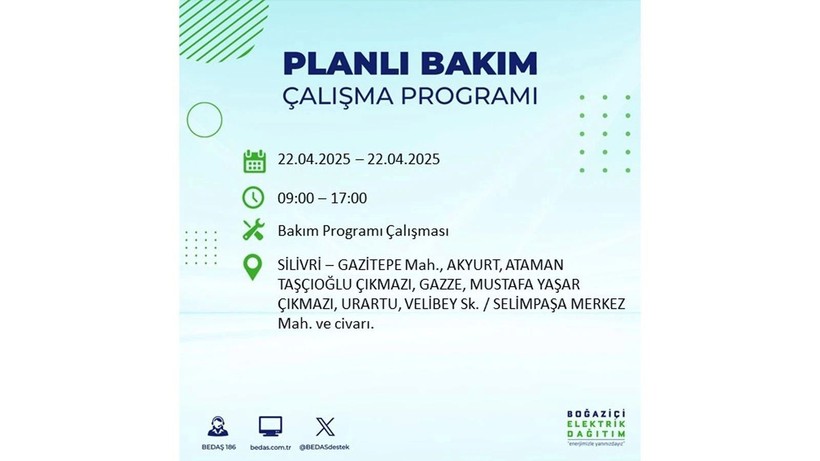 Elektrik kesintisi saatler sürecek: 21 Nisan elektrik kesintileri - Resim: 11