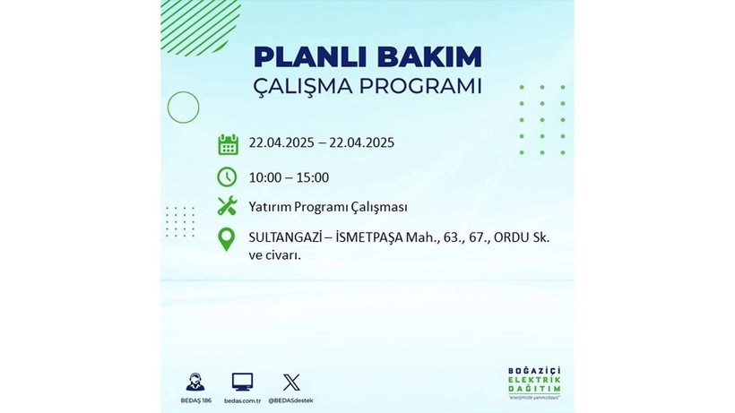 Elektrik kesintisi saatler sürecek: 21 Nisan elektrik kesintileri - Resim: 5