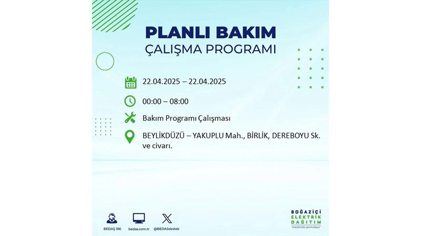 Elektrik kesintisi saatler sürecek: 21 Nisan elektrik kesintileri - Resim: 39