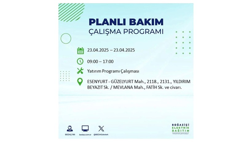 Elektrik kesintisine hazır olun, çok uzun sürecek: 23 Nisan elektrik kesintileri - Resim: 4