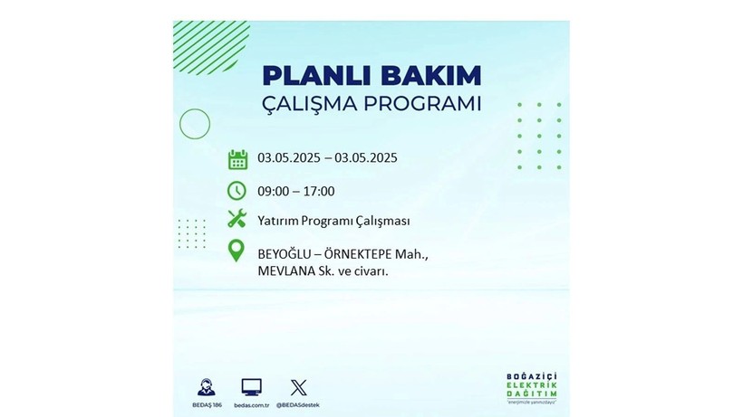 Elektrik kesintisi uzun sürecek: 3 Mayıs elektrik kesintileri - Resim: 17