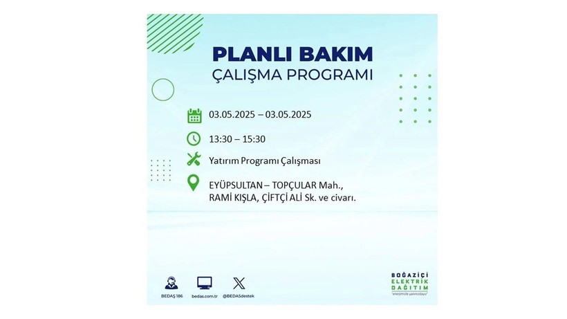 Elektrik kesintisi uzun sürecek: 3 Mayıs elektrik kesintileri - Resim: 22