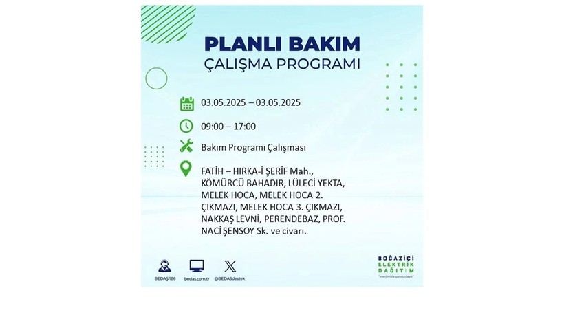 Elektrik kesintisi uzun sürecek: 3 Mayıs elektrik kesintileri - Resim: 38