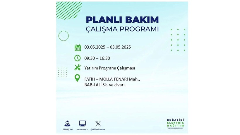 Elektrik kesintisi uzun sürecek: 3 Mayıs elektrik kesintileri - Resim: 26