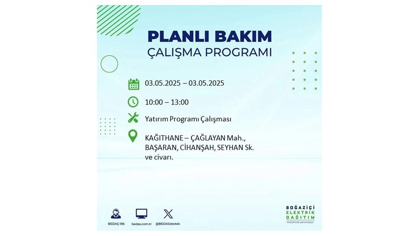 Elektrik kesintisi uzun sürecek: 3 Mayıs elektrik kesintileri - Resim: 31