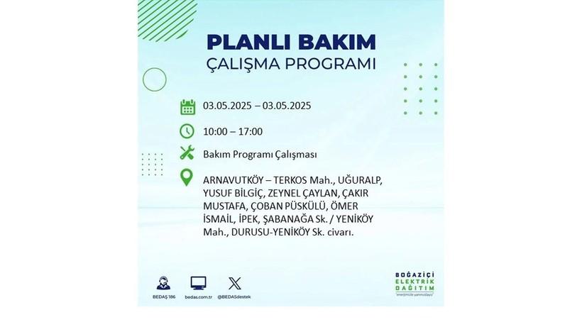 Elektrik kesintisi uzun sürecek: 3 Mayıs elektrik kesintileri - Resim: 4