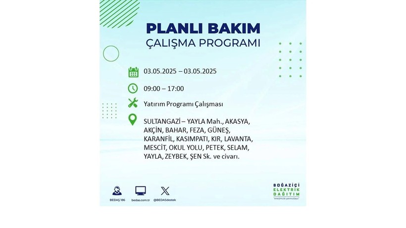 Elektrik kesintisi uzun sürecek: 3 Mayıs elektrik kesintileri - Resim: 41