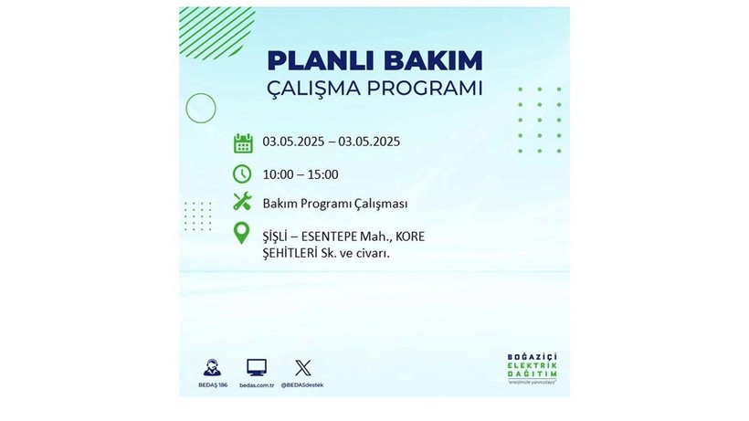 Elektrik kesintisi uzun sürecek: 3 Mayıs elektrik kesintileri - Resim: 43