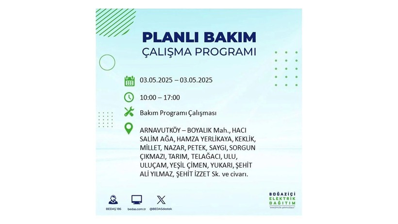 Elektrik kesintisi uzun sürecek: 3 Mayıs elektrik kesintileri - Resim: 8