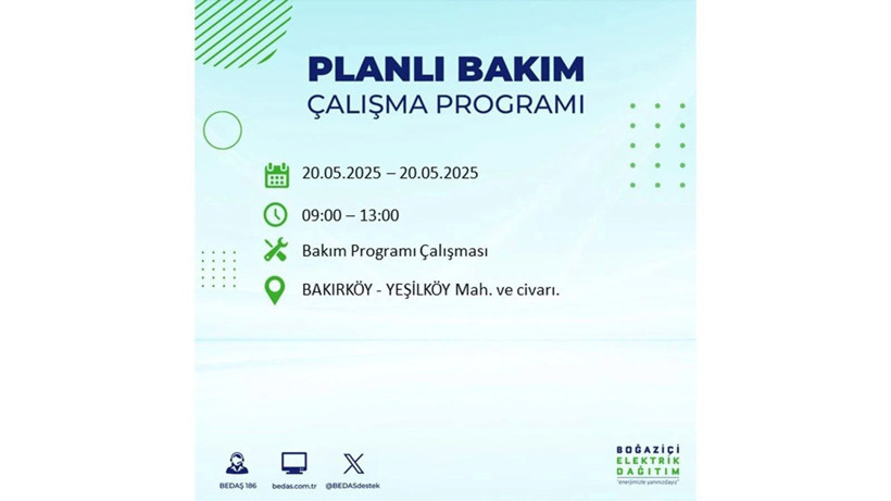 Yarın onlarca ilçede elektrikler olmayacak: 20 Mayıs elektrik kesintileri - Resim: 73
