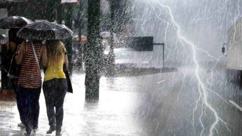 Meteorolojiden uyarı: Gök gürültülü sağanak 59 ili etkisi altına alacak! - Resim: 38