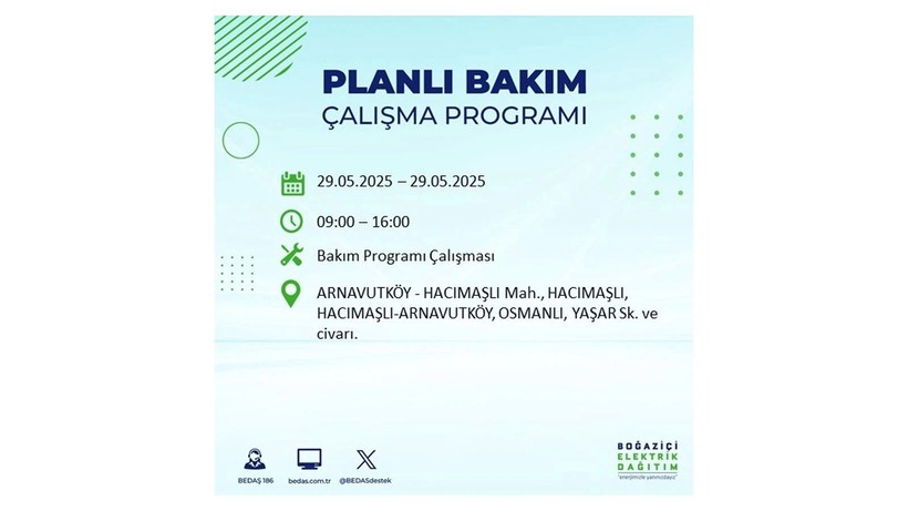 Yarın bu ilçelerde elektrikler gidecek: 29 Mayıs elektrik kesintileri - Resim: 2