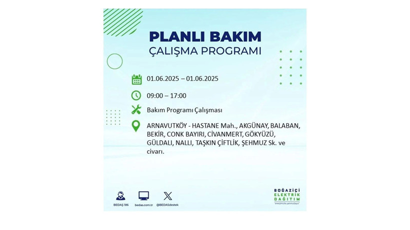 Uzun süreli elektrik kesintisi yaşanacak: 1 Haziran elektrik kesintileri - Resim: 1