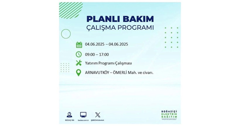 Elektrik kesintisinin olacağı ilçeler belli oldu: 3 Haziran elektrik kesintileri - Resim: 4
