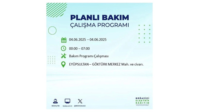 Elektrik kesintisinin olacağı ilçeler belli oldu: 3 Haziran elektrik kesintileri - Resim: 29