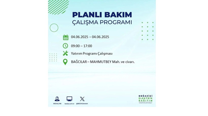 Elektrik kesintisinin olacağı ilçeler belli oldu: 3 Haziran elektrik kesintileri - Resim: 5