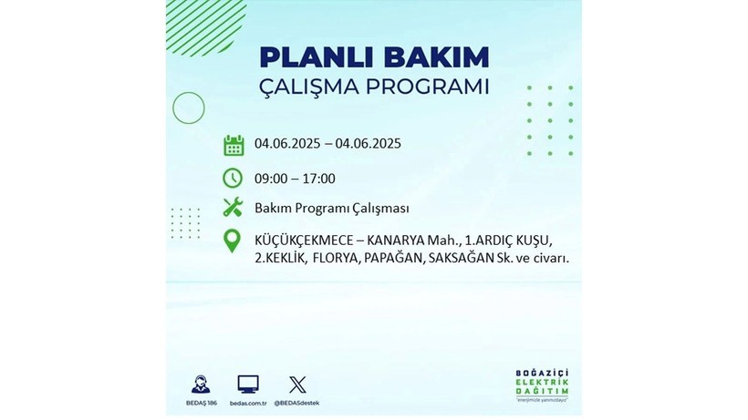 Elektrik kesintisinin olacağı ilçeler belli oldu: 3 Haziran elektrik kesintileri - Resim: 35