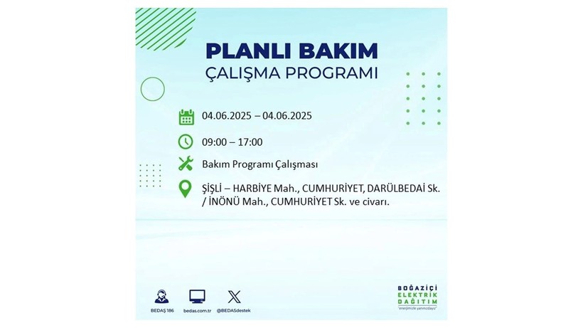 Elektrik kesintisinin olacağı ilçeler belli oldu: 3 Haziran elektrik kesintileri - Resim: 49