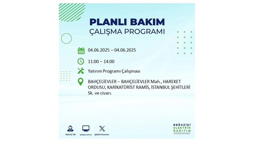 Elektrik kesintisinin olacağı ilçeler belli oldu: 3 Haziran elektrik kesintileri - Resim: 10