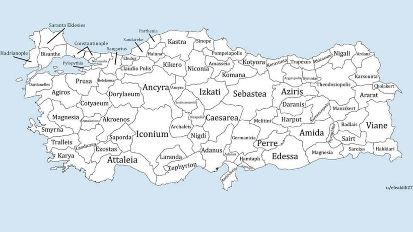 Osmanlı Döneminde memleketinizin adı neydi? İşte 81 ilin eski adları - Resim: 9