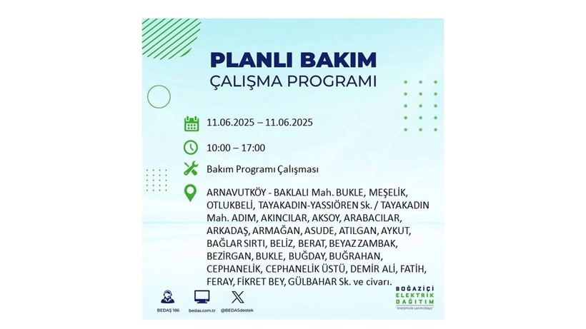 Elektrik kesintisinin olacağı ilçeler belli oldu: 11 Haziran elektrik kesintileri - Resim: 4