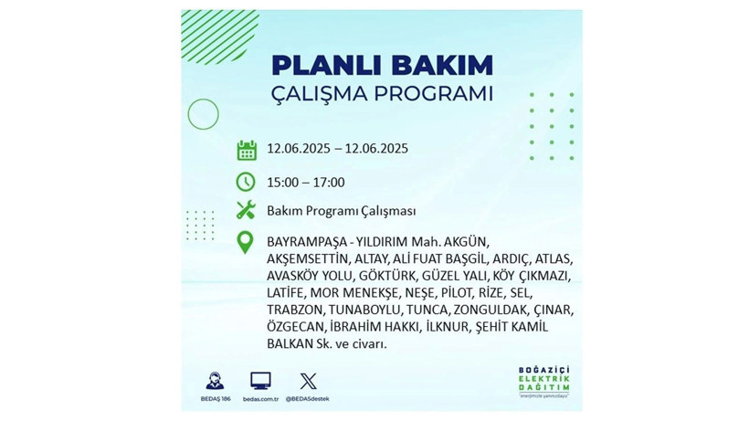 Elektrik kesintisi 9 saat sürecek: 12 Haziran elektrik kesintileri - Resim: 21