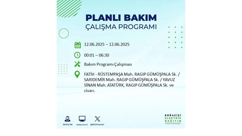 Elektrik kesintisi 9 saat sürecek: 12 Haziran elektrik kesintileri - Resim: 40