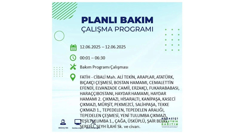 Elektrik kesintisi 9 saat sürecek: 12 Haziran elektrik kesintileri - Resim: 41
