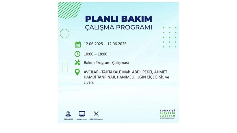 Elektrik kesintisi 9 saat sürecek: 12 Haziran elektrik kesintileri - Resim: 7