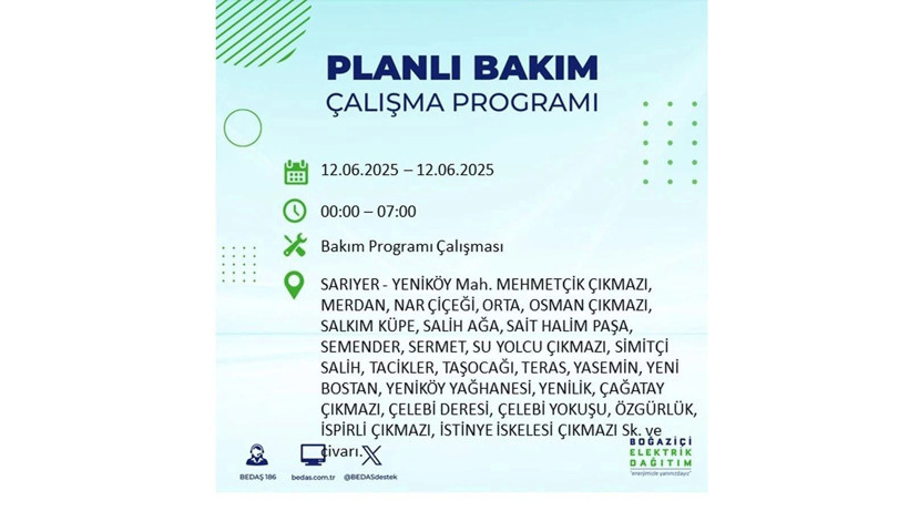 Elektrik kesintisi 9 saat sürecek: 12 Haziran elektrik kesintileri - Resim: 46