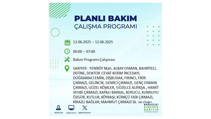Elektrik kesintisi 9 saat sürecek: 12 Haziran elektrik kesintileri - Resim: 47