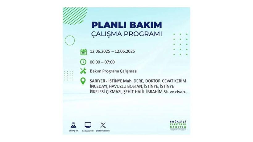 Elektrik kesintisi 9 saat sürecek: 12 Haziran elektrik kesintileri - Resim: 48