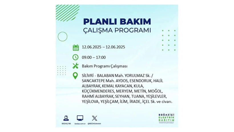 Elektrik kesintisi 9 saat sürecek: 12 Haziran elektrik kesintileri - Resim: 52