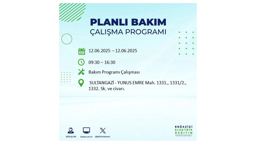 Elektrik kesintisi 9 saat sürecek: 12 Haziran elektrik kesintileri - Resim: 56