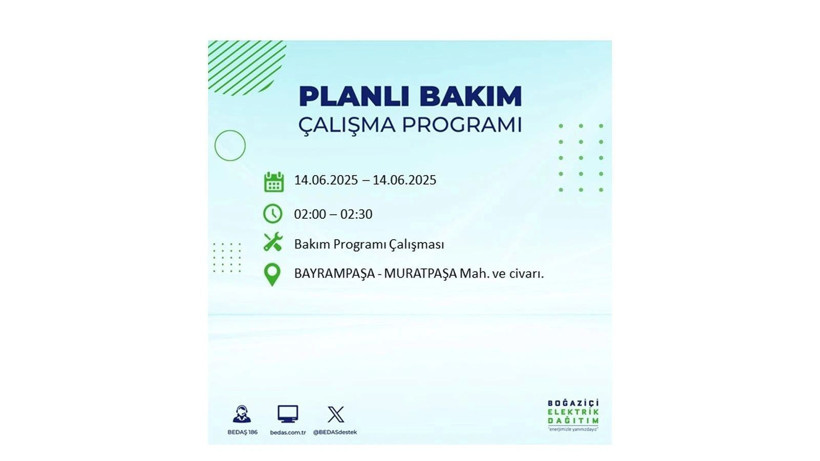 Uzun süreli elektrik kesintisi yaşanacak: 14 Haziran elektrik kesintileri - Resim: 46