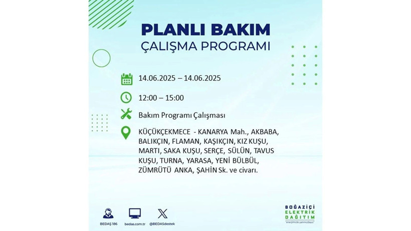 Uzun süreli elektrik kesintisi yaşanacak: 14 Haziran elektrik kesintileri - Resim: 35