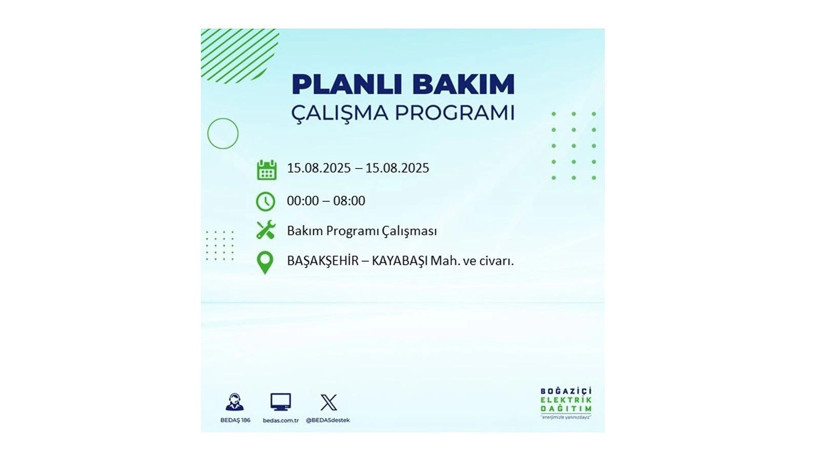 Elektrikler ne zaman gelecek? 15 Ağustos İstanbul elektrik kesintisi listesi: AYEDAŞ – BEDAŞ sorgulama - Resim: 50