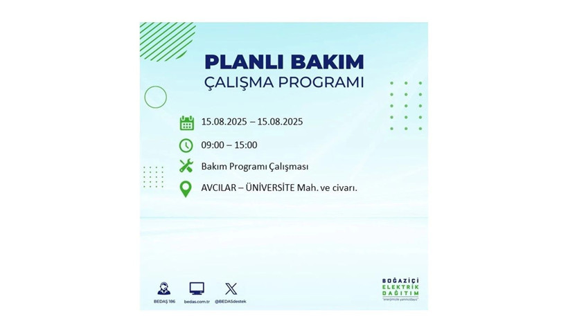 Elektrikler ne zaman gelecek? 15 Ağustos İstanbul elektrik kesintisi listesi: AYEDAŞ – BEDAŞ sorgulama - Resim: 57
