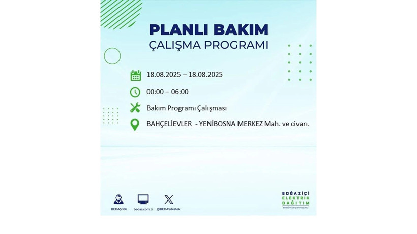 Elektrik kesintisi 9 saat sürecek: 18 Ağustos İstanbul elektrik kesintisi - Resim: 10