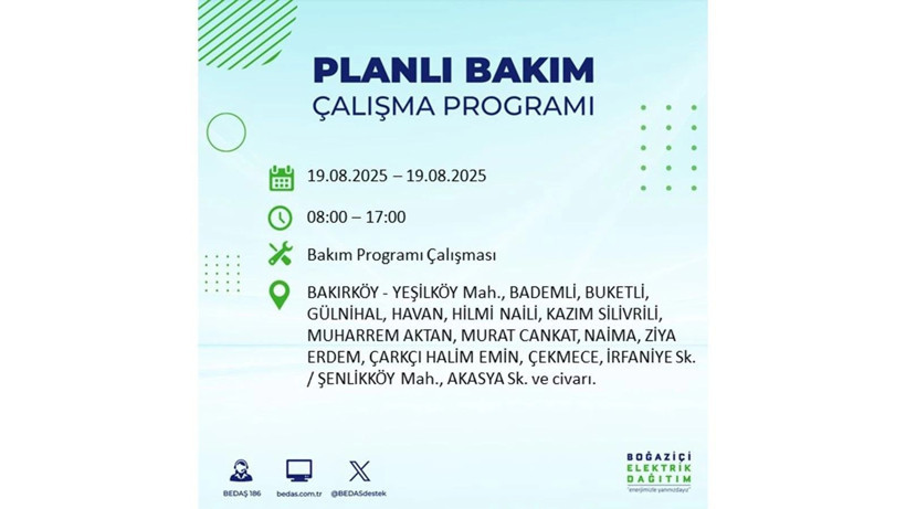 Elektrik kesintisi 8 saat sürecek: 19 Ağustos elektrik kesintileri: Elektrikler ne zaman gelecek? - Resim: 61