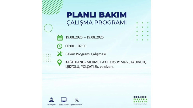 Elektrik kesintisi 8 saat sürecek: 19 Ağustos elektrik kesintileri: Elektrikler ne zaman gelecek? - Resim: 30