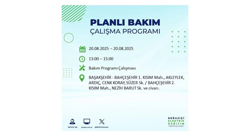 Elektrik kesintisi 9 saat sürecek: 20 Ağustos elektrik kesintileri: Elektrikler ne zaman gelecek? - Resim: 51