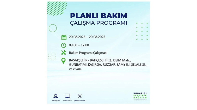 Elektrik kesintisi 9 saat sürecek: 20 Ağustos elektrik kesintileri: Elektrikler ne zaman gelecek? - Resim: 49