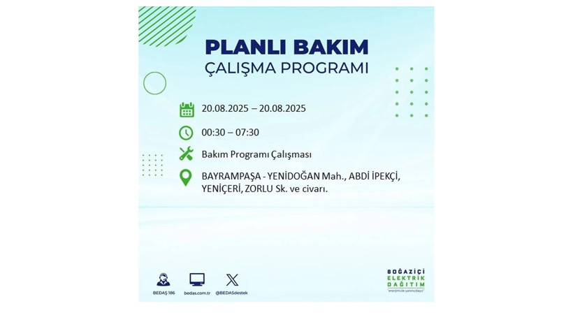 Elektrik kesintisi 9 saat sürecek: 20 Ağustos elektrik kesintileri: Elektrikler ne zaman gelecek? - Resim: 47
